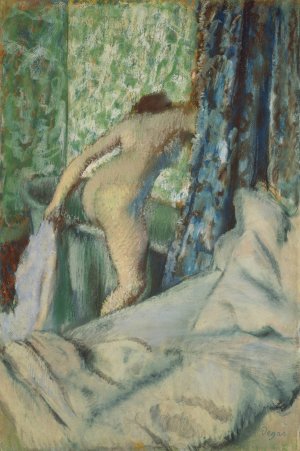 The Morning Bath by Edgar Degas Oil Painting