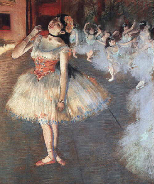 Main Product Photo of The Star Painting by Edgar Degas