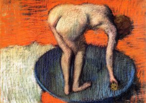 The Tub 2 by Edgar Degas Oil Painting