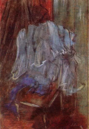 Vestment on a Chair by Edgar Degas - Oil Painting Reproduction