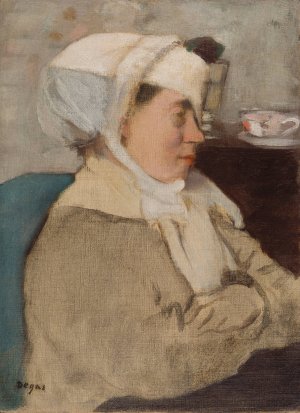 Woman with a Bandage by Edgar Degas Oil Painting