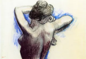 Woman's Torso painting by Edgar Degas