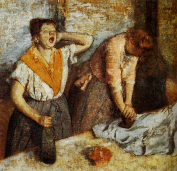 Women Ironing by Edgar Degas - Hand-Painted Oil Painting Reproduction