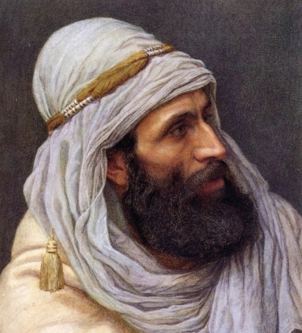 Main Product Photo of Portrait of an Arab Painting by Edith Martineau