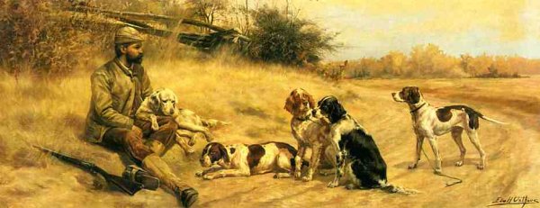 Main Product Photo of At the Rendezvous Painting by Edmund Henry Osthaus