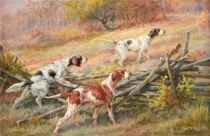 On the Scent by Edmund Henry Osthaus Oil Painting