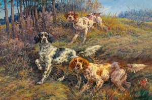 Three Pointers by Edmund Henry Osthaus Oil Painting