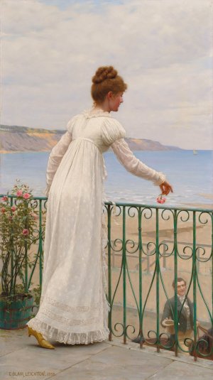 A Favour by Edmund Blair Leighton Oil Painting
