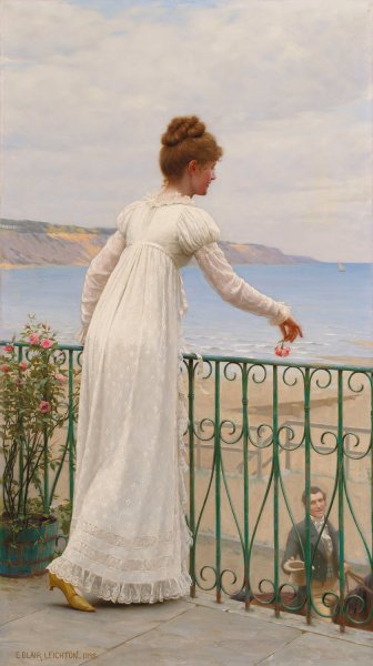 Main Product Photo of A Favour  Painting by Edmund Blair Leighton