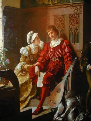 Duty Detail Oil painting by Edmund Blair Leighton