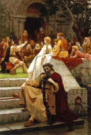 Fame by Edmund Blair Leighton Oil Painting