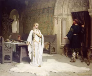 Lady Godiva by Edmund Blair Leighton - Oil Painting Reproduction