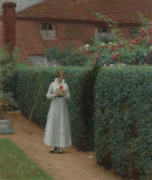 Le billet doux by Edmund Blair Leighton Oil Painting