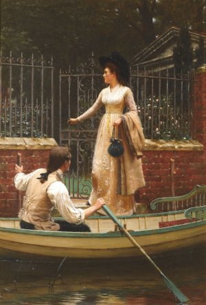 The Elopement by Edmund Blair Leighton Oil Painting