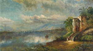 Santiago De Cuba by Edmund Darch Lewis Oil Painting