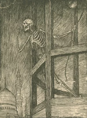 A Muezzin from the Tower of Darkness Cries by Edmund Joseph Sullivan Oil Painting