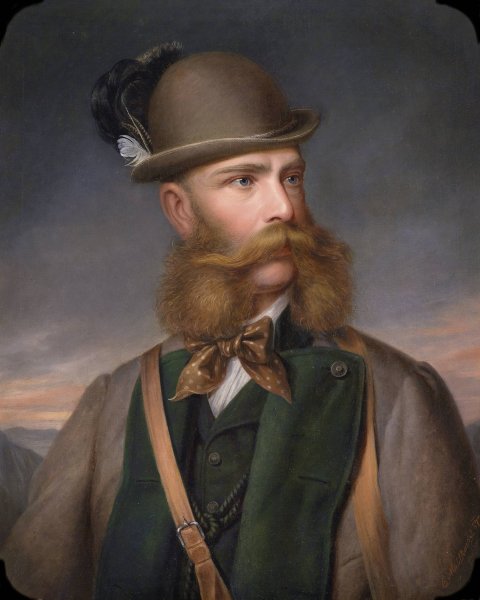 Main Product Photo of Kaiser Franz Joseph im Ischler Jagdkostum Painting by Edmund Mahlknecht