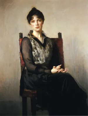 My Daughter Josephine by Edmund Tarbell Oil Painting