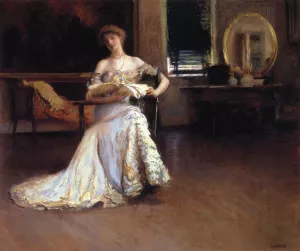 Quiet Afternoon also known as The Rehearsal by Edmund Tarbell Oil Painting