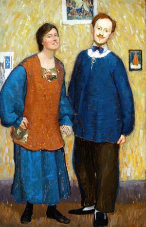 We Don't Know Where We're Going, But We're On The Way by Edouard Antonin Vysekal Oil Painting