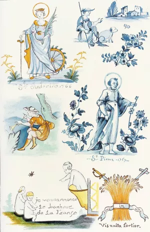 Dictionnaire De La Ceramique Pl.13 Oil painting by Edouard Garnier
