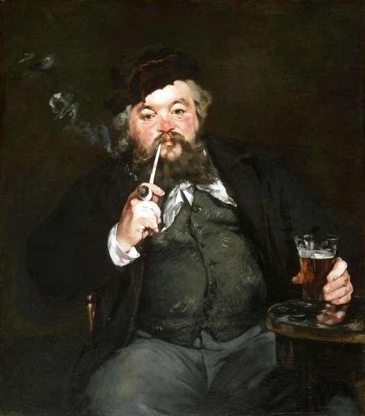 Main Product Photo of A Good Glass of Beer Painting by Edouard Manet