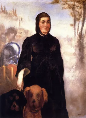 A Woman with Dogs