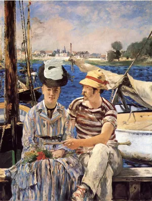 Argenteuil by Edouard Manet - Oil Painting Reproduction