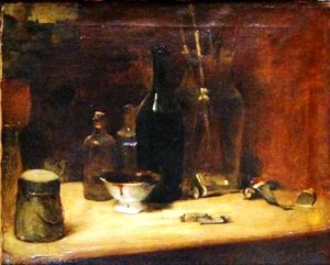 Artist Atelier by Edouard Manet Oil Painting