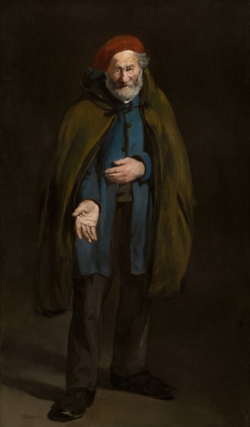 Main Product Photo of Beggar with a Duffle Coat  Painting by Edouard Manet
