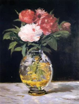 Bouquet of Flowers by Edouard Manet - Oil Painting Reproduction