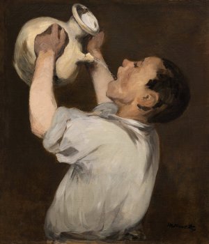 Boy with Pitcher by Edouard Manet Oil Painting