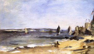 Fine Weather at Arcachon by Edouard Manet Oil Painting
