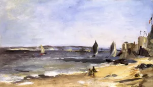 Fine Weather at Arcachon by Edouard Manet Oil Painting