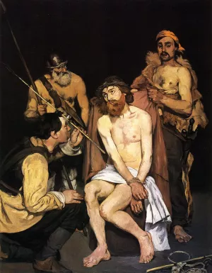 Jesus Mocked by the Soldiers by Edouard Manet - Oil Painting Reproduction