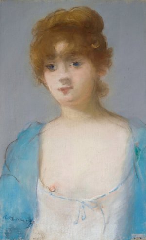 Jeune Fille En Deshabille by Edouard Manet Oil Painting