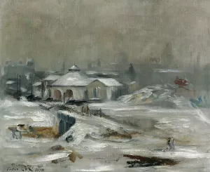 La Gare Du Chemin De Fer De Sceaux by Edouard Manet Oil Painting