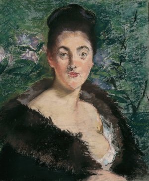 Lady in fur by Edouard Manet Oil Painting