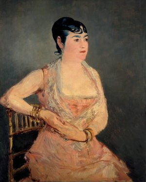 Lady In Pink by Edouard Manet Oil Painting