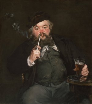 Le Bon Bock by Edouard Manet Oil Painting