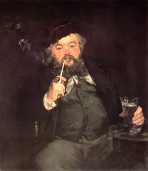 Le Bon Bock by Edouard Manet Oil Painting