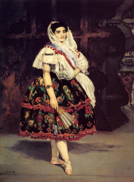 Main Product Photo of Lola de Valence Painting by Edouard Manet