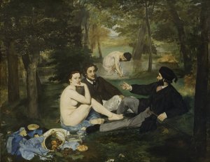 Luncheon On The Grass by Edouard Manet Oil Painting