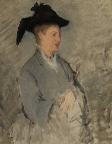 Madame Edouard Manet  by Edouard Manet - Hand-Painted Oil Painting Reproduction