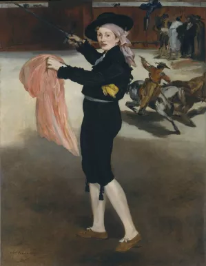 Mademoiselle V. in the Costume of an Espada by Edouard Manet Oil Painting