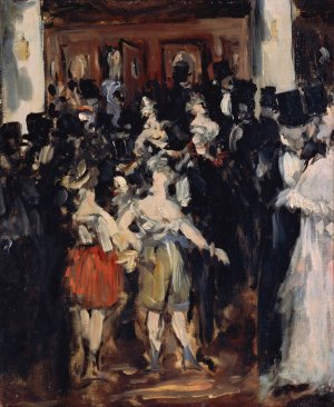Masked Ball at the Opera by Edouard Manet Oil Painting