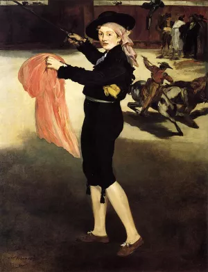 Mlle V...in the Costume of an Espada by Edouard Manet - Oil Painting Reproduction