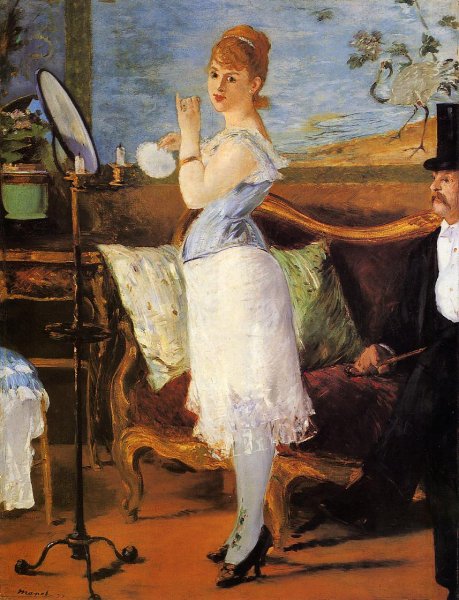 Nana by Edouard Manet - Hand-Painted Oil Painting Reproduction