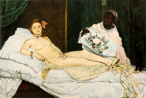 Main Product Photo of Olympia Painting by Edouard Manet