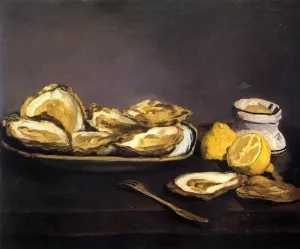 Oysters by Edouard Manet - Oil Painting Reproduction